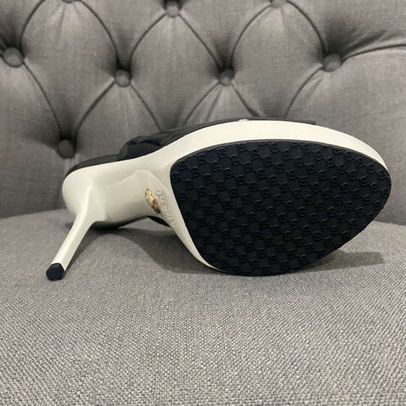 Gucci color block mule heels - Picture 5 of 13